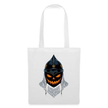 Kürbisritter Halloween - Stoffbeutel - Weiß - Vorne