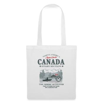 Canada - Fishing - Stoffbeutel - Weiß - Vorne