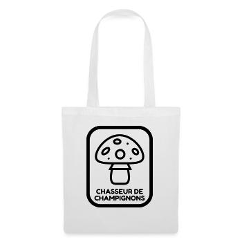 Mushroom / Champignon / Pilz / Picking - Tote Bag - white - Front