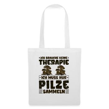 Steinpilze Sammeln Pilzsammler Pilze - Stoffbeutel - Weiß - Vorne