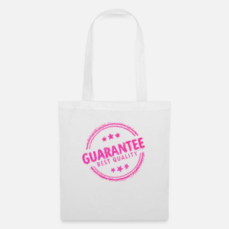 Quality Statement Tee - Tote Bag - white