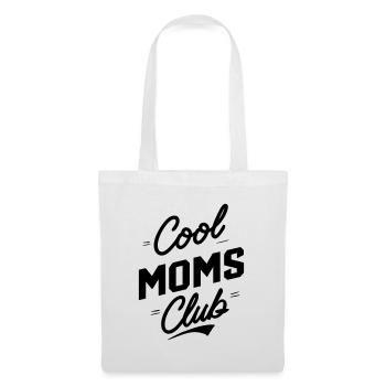 club de mamans cool - Sac en tissu - blanc - Devant