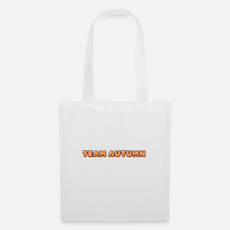 TEAM AUTUNM - Tote Bag - white