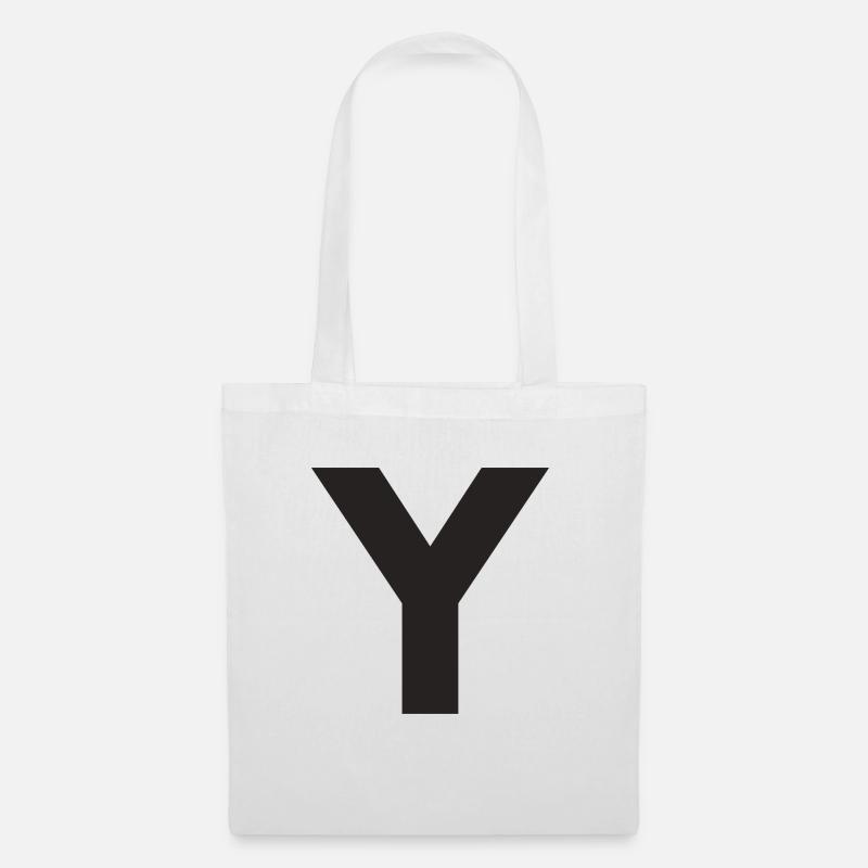Y - Stoffbeutel - Weiß