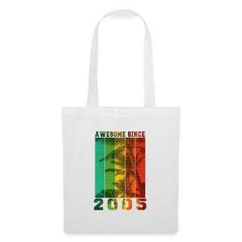Awesome Since 2005 - Tote Bag - white - Front