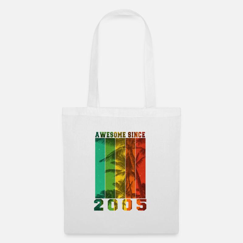 Awesome Since 2005 - Tote Bag - white