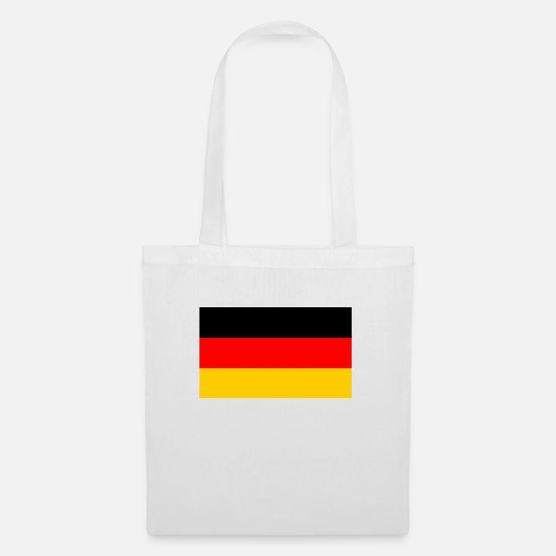 deutschland - Stoffbeutel - Weiß