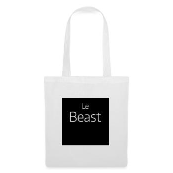 Le respiration the beast Monster beast type - Tote Bag - white - Front