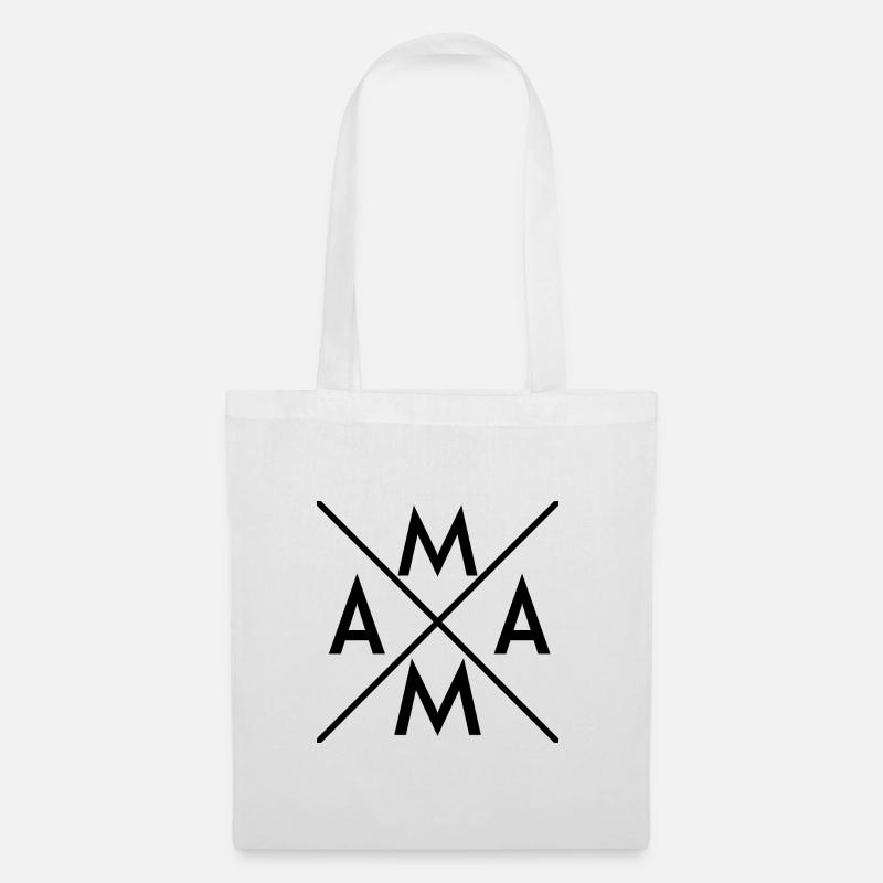 MAMA - Stoffbeutel - Weiß