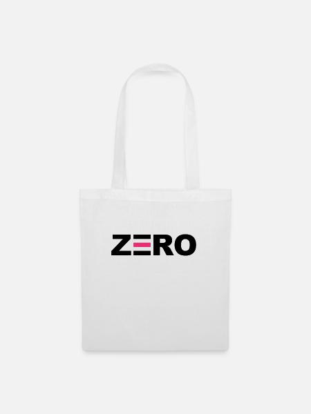 Zero - Stoffbeutel - Weiß