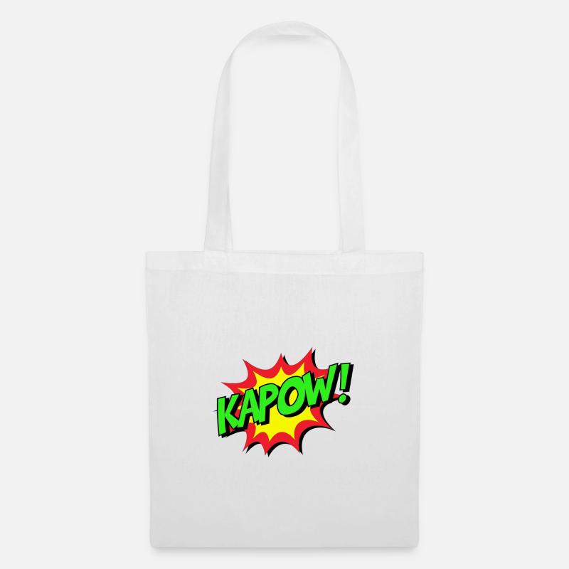 KAPOW Comic Explosion - Tote Bag - white