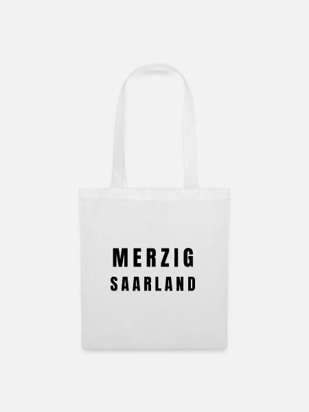 Merzig Saarland - Stoffbeutel - Weiß