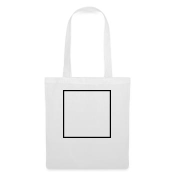 Mathematik Symbol - Quadrat - Stoffbeutel - Weiß - Vorne