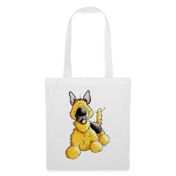 Berger Allemand Chien - Race - Chiens - Sac en tissu - blanc - Devant