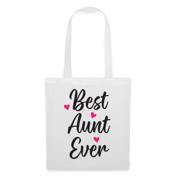 Best Aunt Ever - Tote Bag - white - Front