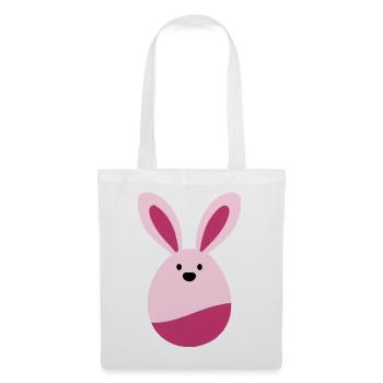 Hase - Stoffbeutel - Weiß - Vorne