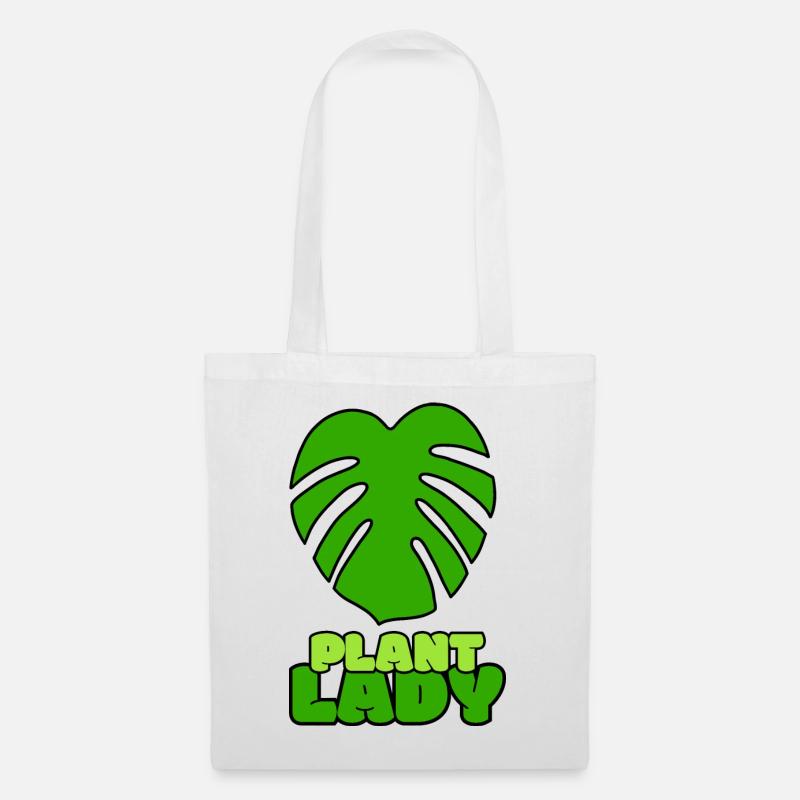 Plant Lady - Stoffbeutel - Weiß
