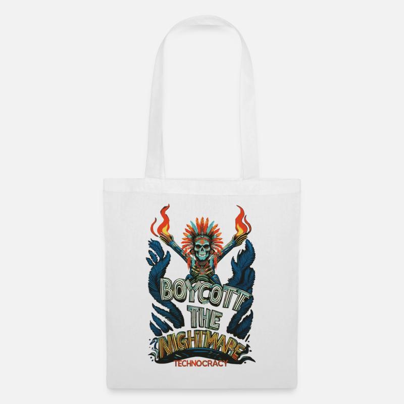 NIGHTMARE - Tote Bag - white