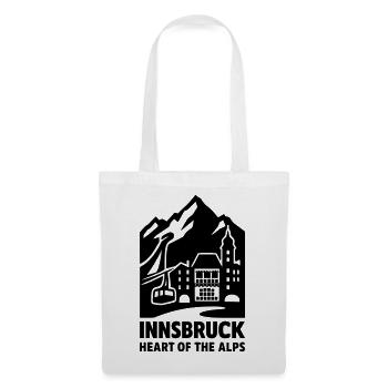Innsbruck Heart of the Alps - Tote Bag - white - Front