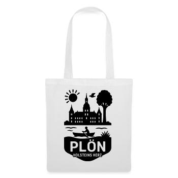 Plön SH Schleswig Holstein - Stoffbeutel - Weiß - Vorne