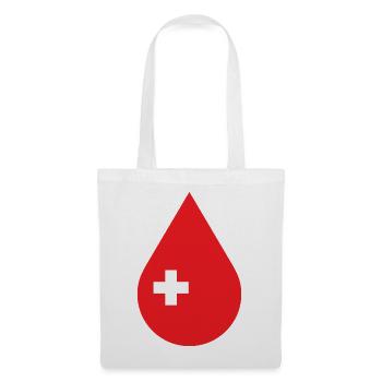 Donate blood, blood donation service, blood donors - Tote Bag - white - Front
