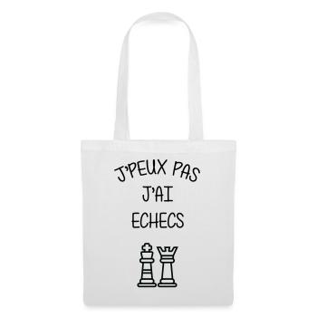 I Can't I Have Chess Humor Club - Tote Bag - white - Front