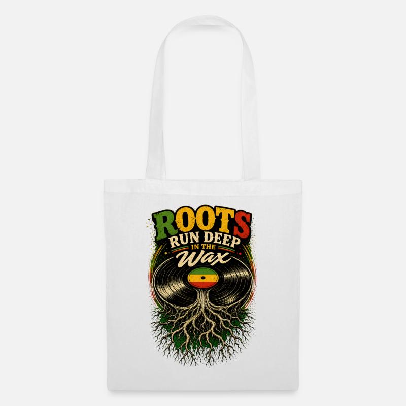 Roots run deep in the wax - Tote Bag - white