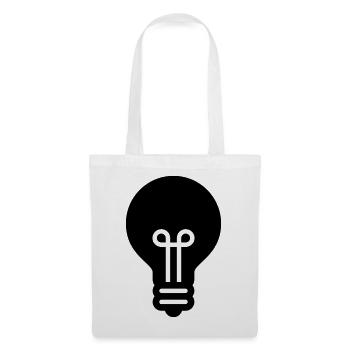 Light bulb, idea, innovation, ideal for - Tote Bag - white - Front