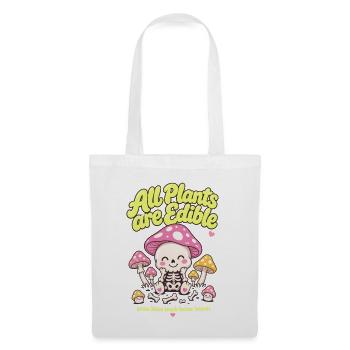 All Plants Are Edible Organic Gardening - Tote Bag - white - Front