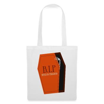 B.I.P. Coffin Print - Tote Bag - white - Front