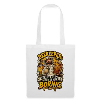 Beekeeper Hobbies - Stoffbeutel - Weiß - Vorne