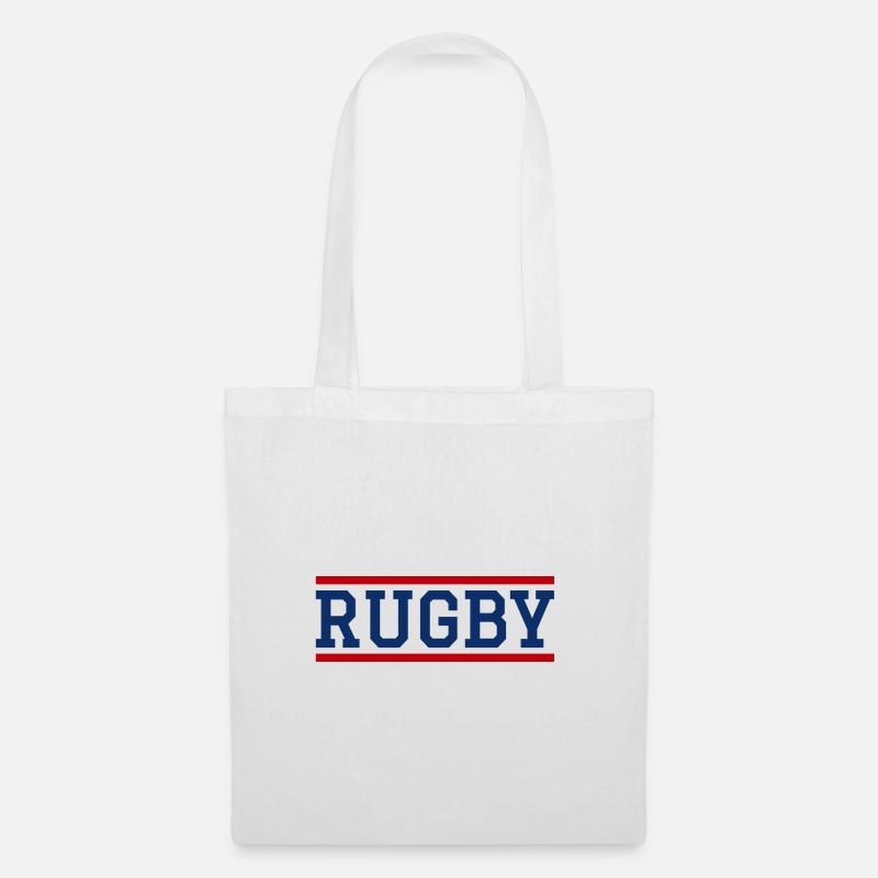 RUGBY - Stoffbeutel - Weiß