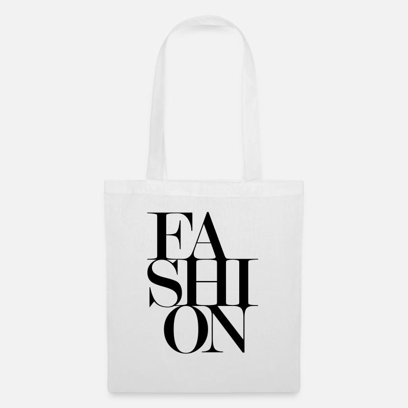 MODE de la mode - Sac en tissu - blanc