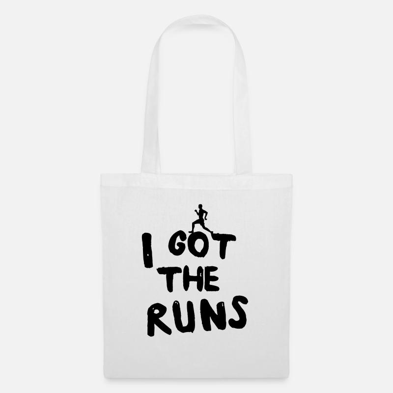 I Got the Runs - Tote Bag - white