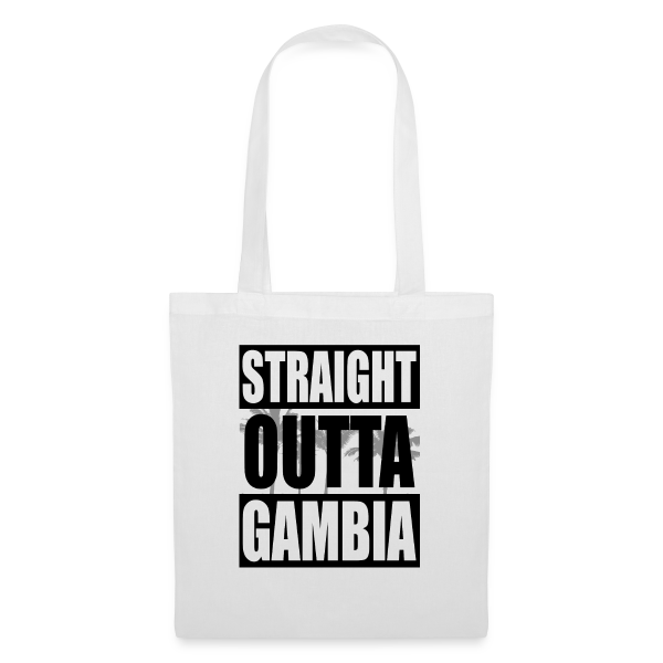 Straight Outta Gambia - Stoffbeutel