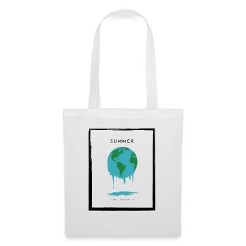 Summer - There is no Planet B - Tote Bag - white - Front