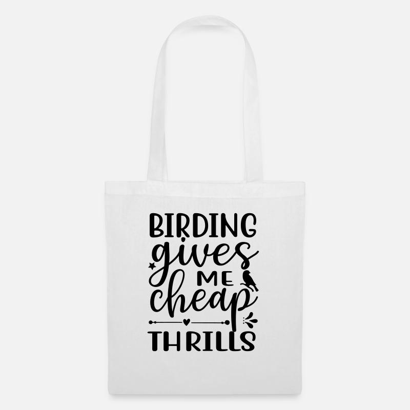 birding - Stoffbeutel - Weiß