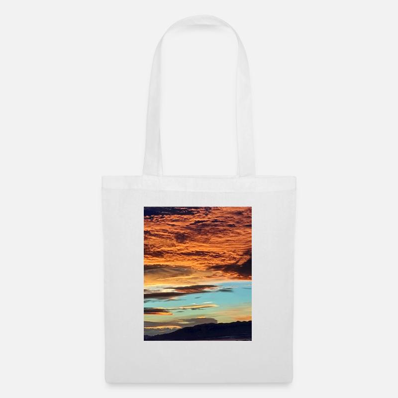 COUCHER DE SOLEIL - Sac en tissu - blanc
