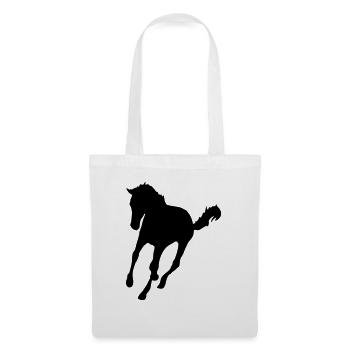 horse - Tote Bag - white - Front