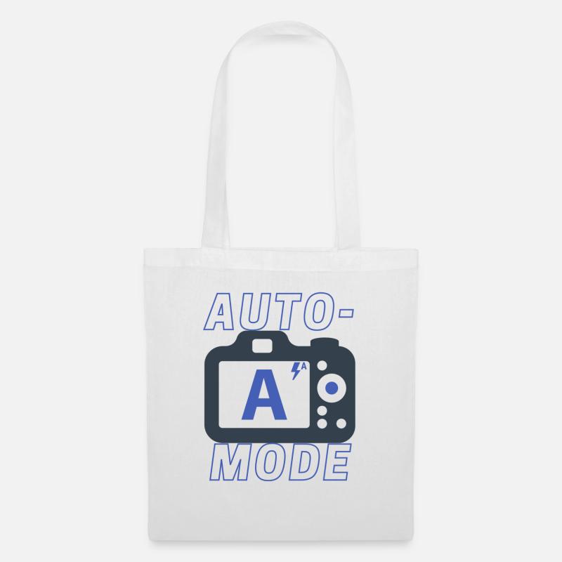 Auto mode - Stoffbeutel - Weiß