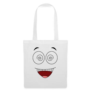 Crazyface - Stoffbeutel - Weiß - Vorne