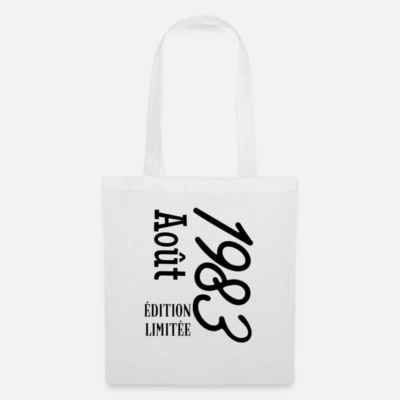 édition limitée aout 1983 - Sac en tissu - blanc