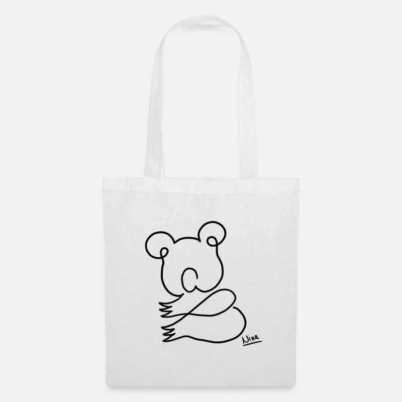 Koala - Stoffbeutel - Weiß