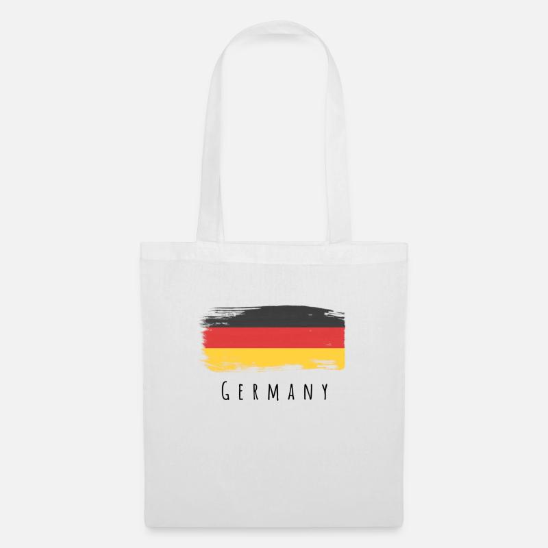 Deutschland - Stoffbeutel - Weiß