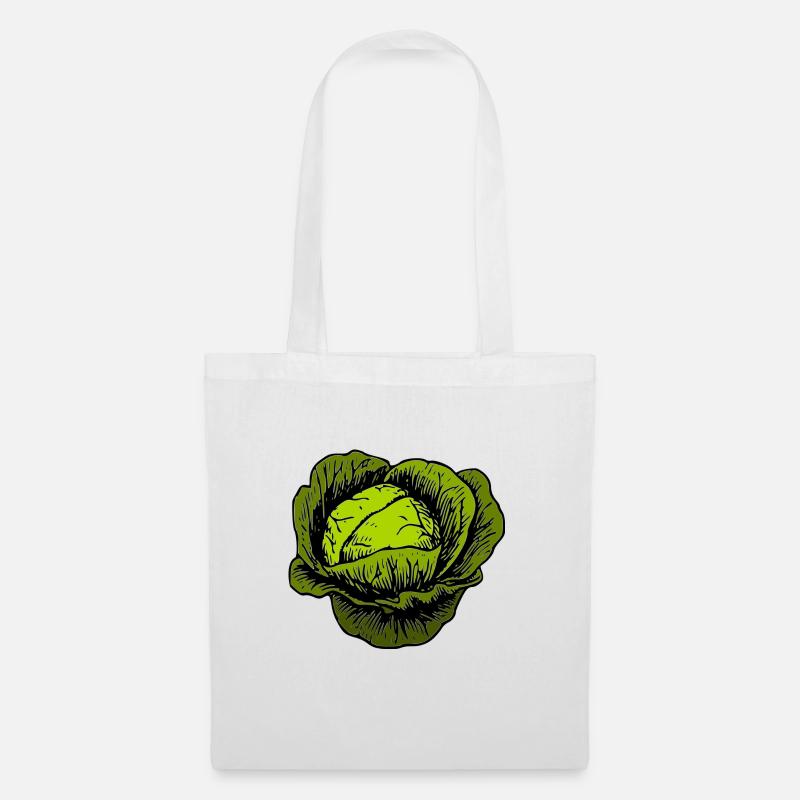 cabbage - Tote Bag - white