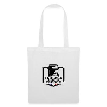 Trucker Girls France Logo - Stoffbeutel - Weiß - Vorne