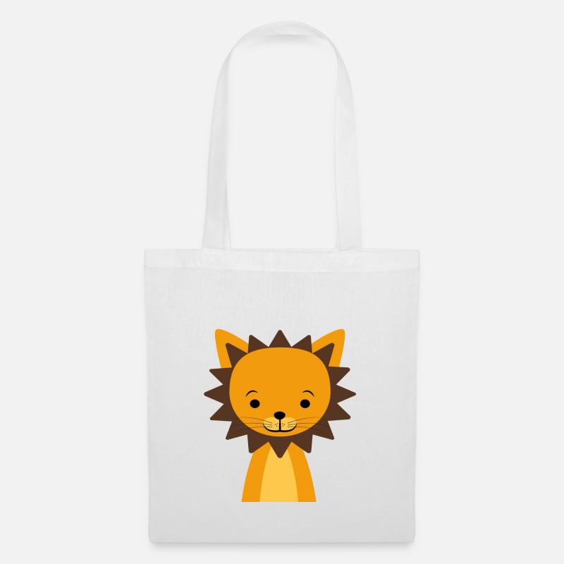 lion - Tote Bag - white