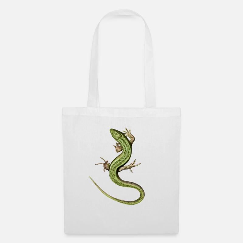 Lizard - Tote Bag - white