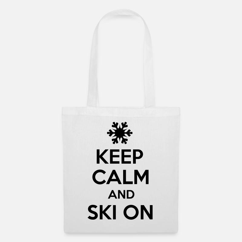 ski - Tote Bag - white