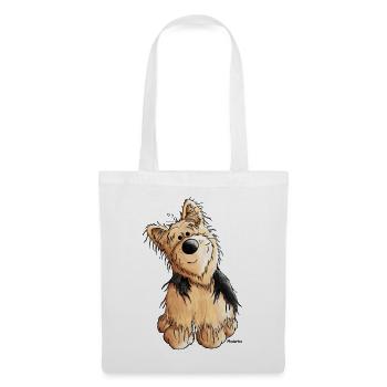Yorkshire Terrier - Dog - Tote Bag - white - Front